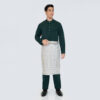 Polo Haus - Baju Melayu Cekak Musang Slim Fit (Dark Green)