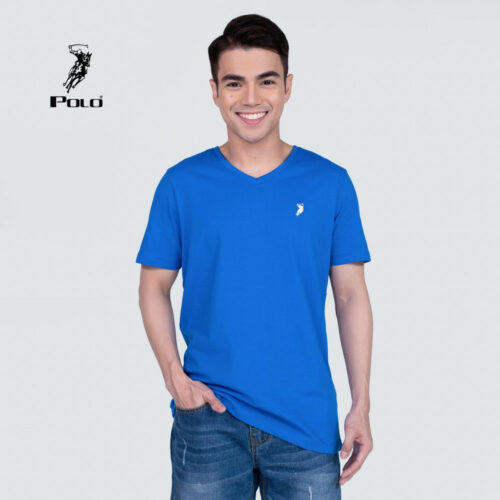 Polo Haus - Men’s Regular Fit Basic T-Shirt (royal blue)