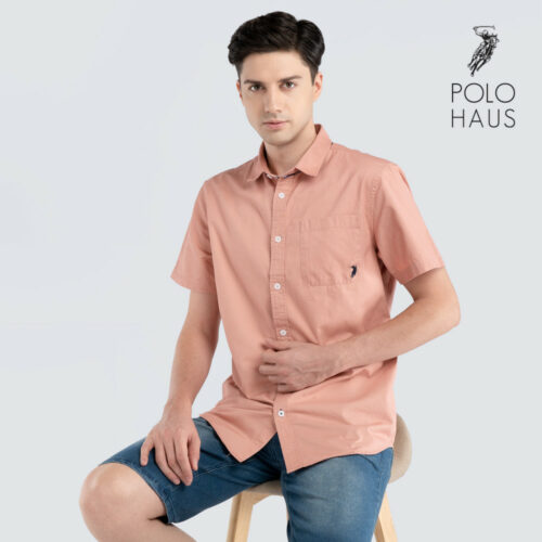 Polo Haus - Men’s Signature Fit Short Sleeve (blush)