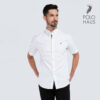 Polo Haus - Men’s Cotton Mix Signature Fit Short Sleeve (White)