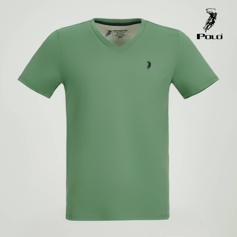 Polo Haus - Men’s Regular Fit Basic T-Shirt (Army Green)