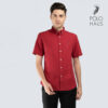 Polo Haus – Men’s Cotton Mix Signature Fit Short Sleeve (Red)