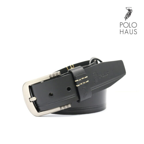 Polo Haus - Casual Pin Belt (0012) (black)